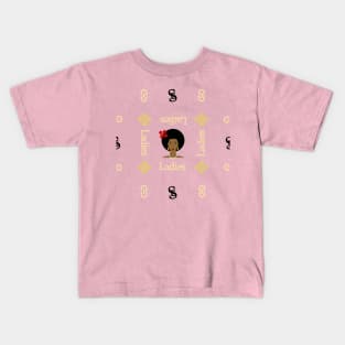 Ladies collection by Selmi El Amine. Kids T-Shirt